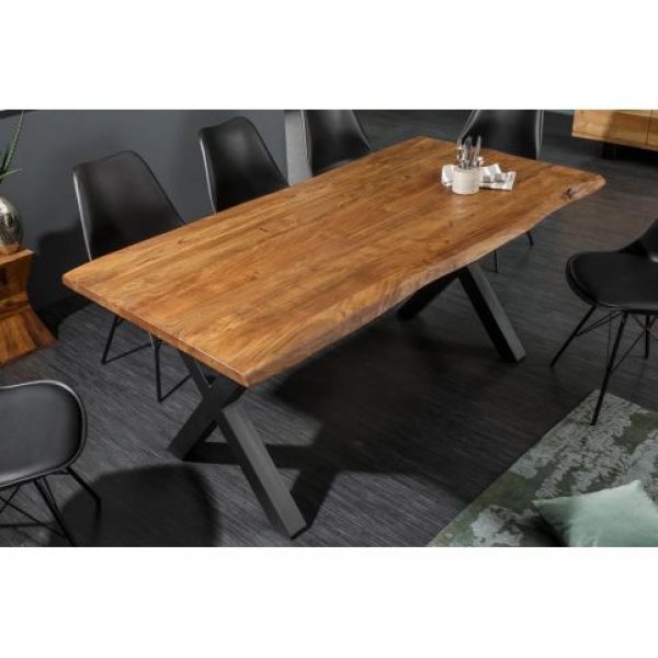 SHowroommodel Eettafel Mammoet Acacia 200 x 100, zelf afhalen