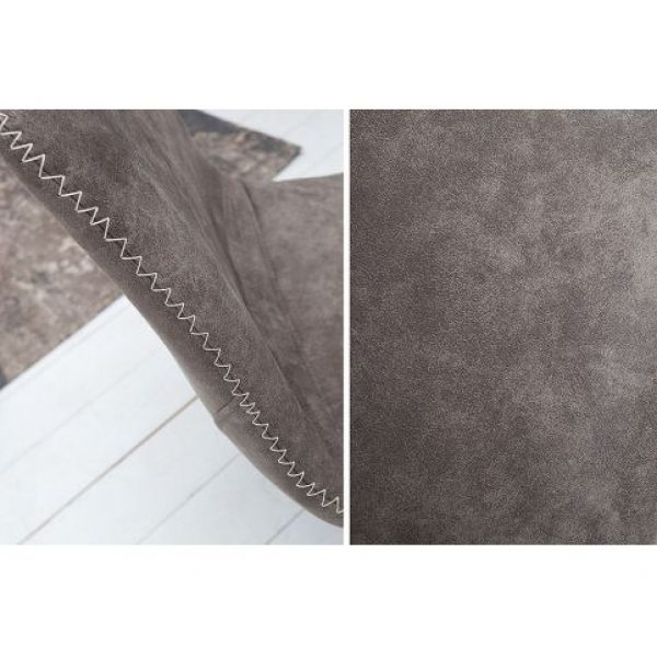 Eetkamerstoel Amsterdam Vintage Taupe Grijs