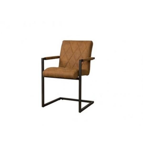 Towerliving Armstoel Lomba Cognac