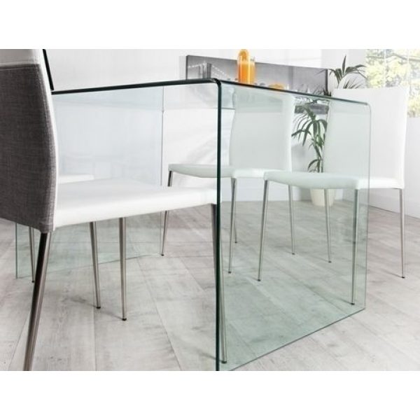 Design Glazen Eettafel Ghost 120