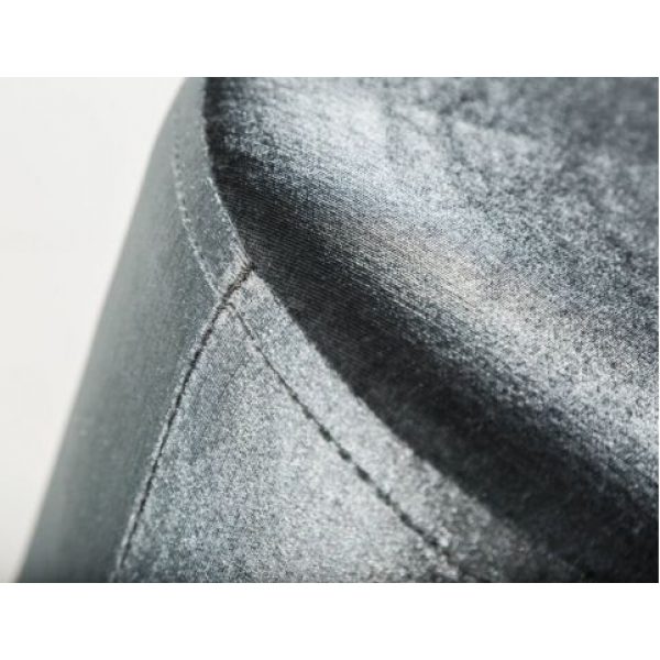 Bijzettafel Glamour Velvet Zilver