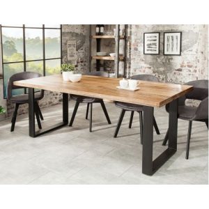 Eettafel Iron Craft Mango 160 Naturel