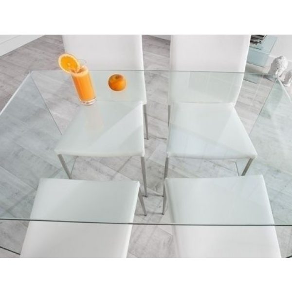 Design Glazen Eettafel Ghost 120