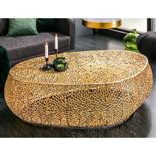 Salontafel Leaf 122 cm Goud