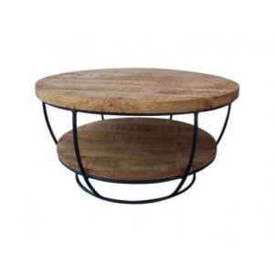 Brix Salontafel Evan Black 85cm