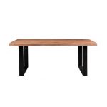 Brix Eettafel Sturdy Tree Top U-Leg 220