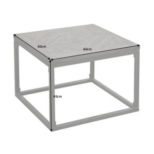 Bijzettafel Infinity Antraciet