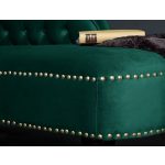Chesterfield Recamiere Smaragdgroen Velvet