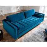 Sofa Knus 3-zits Velvet Donkerblauw