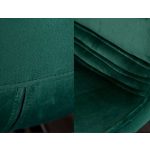 Eetkamerstoel Amsterdam Velvet Smaragdgroen