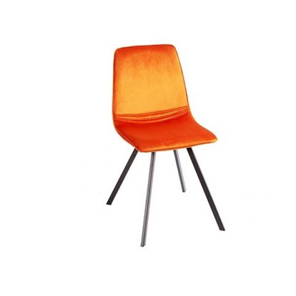 Eetkamerstoel Amsterdam Velvet Oranje