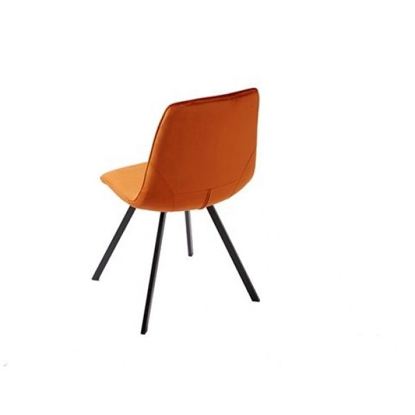 Eetkamerstoel Amsterdam Velvet Oranje