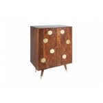 Showroommodel Drankenkast Hexagon Acacia, zelf afhalen