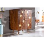 Showroommodel Drankenkast Hexagon Acacia, zelf afhalen