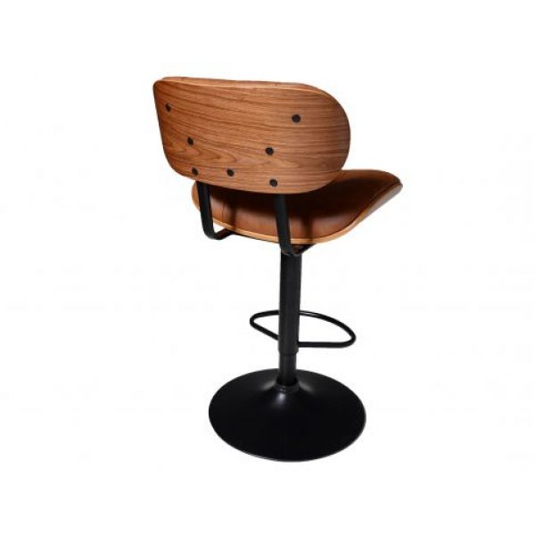 Design Meubel - Barkruk Ray Cognac