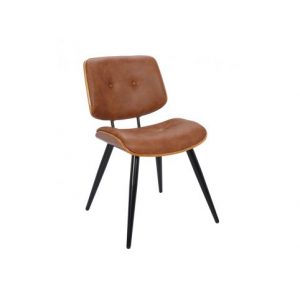 Design Meubels - Eetkamerstoel Ray II Cognac