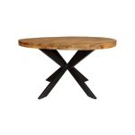 Eetkamertafel Denver Rond Mangohout 120