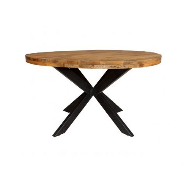 Eetkamertafel Denver Rond Mangohout 120