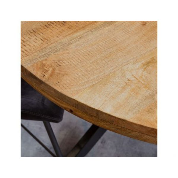 Eetkamertafel Denver Rond Mangohout 120