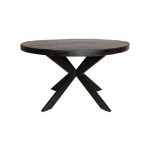 Eetkamertafel Denver Black Rond 120