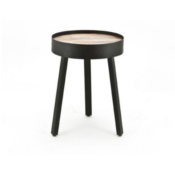 By-Boo Vintage Bijzettafel Low Tripod Showroommodel