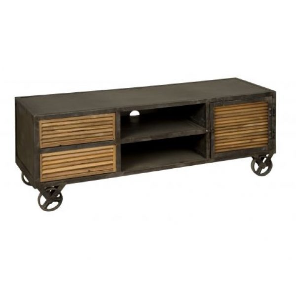 Towerliving TV Meubel Sandblasted