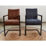 Towerliving Armstoel Ferro Lichtbruin