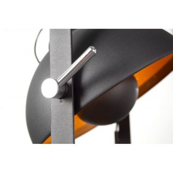 Showroommodel Vloerlamp Studio 3 Lights Zwart / Goud, zelf afhalen