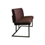 Towerliving Eetkamerbank Ferro 155 Donkerbruin