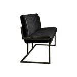 Towerliving Eetkamerbank Ferro 155 Antraciet
