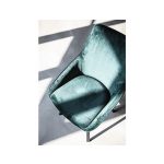 By-Boo Eetkamerstoel Beau Groen Velvet