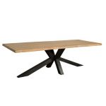 Eettafel Sovana Live-edge Naturel 180