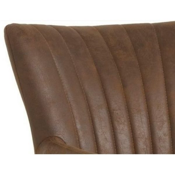 Towerliving Armstoel Toledo Dark Brown