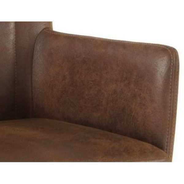 Towerliving Armstoel Toledo Dark Brown