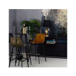 Barkruk Barfly Velvet Groen