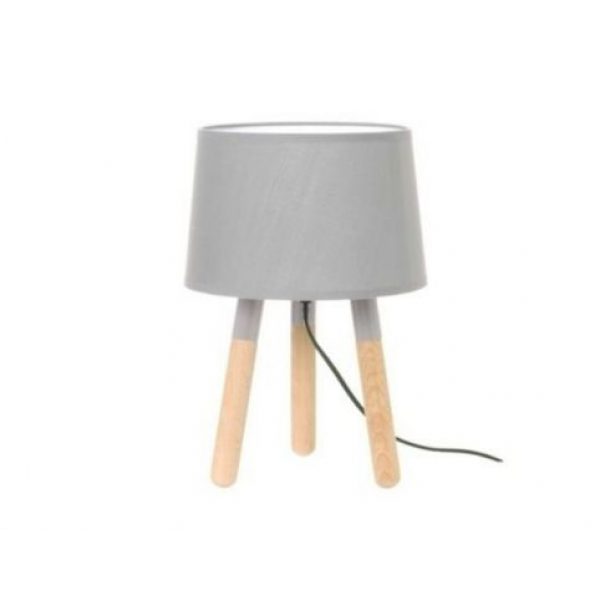 Nachtkastlampje Spin Lichtgrijs