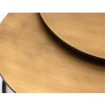 By-Boo Salontafel Setto Brass Groot Set van 2