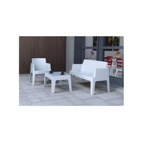 Design Tuintafel Box Rood