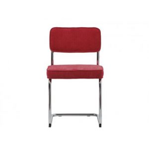 Eetkamerstoel Roberto Rib Rood