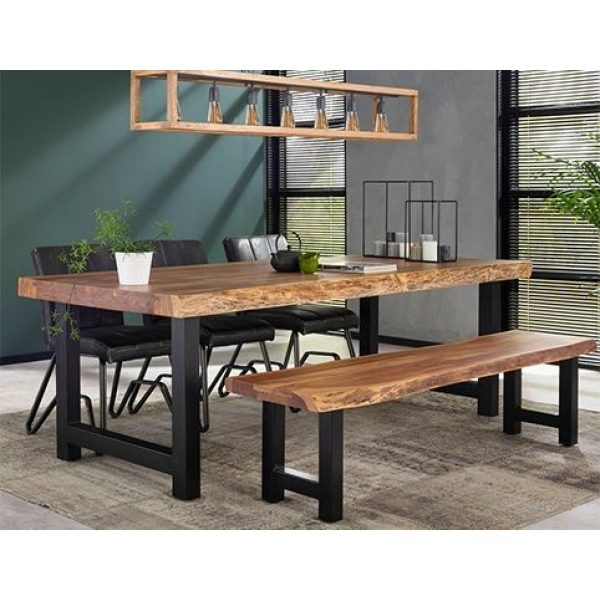 Showroommodel Eettafel Boomstam Acacia 240