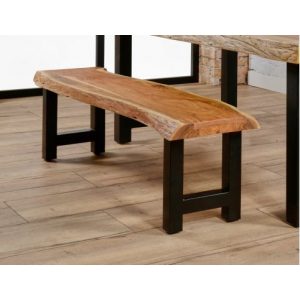 Eetkamerbank Boomstam Acacia 160