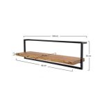 Wandplank Edge 100