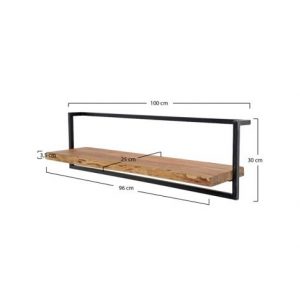 Wandplank Edge 100