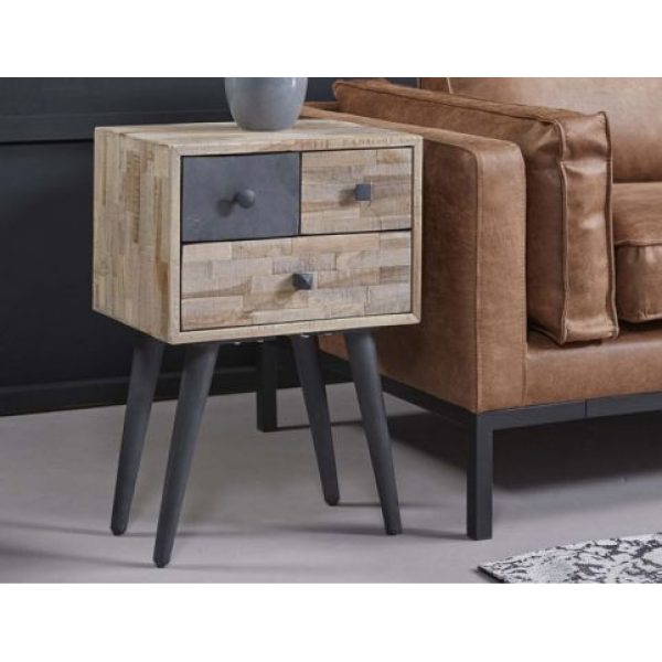 Ladekast / Bijzettafel Teca 3 lades