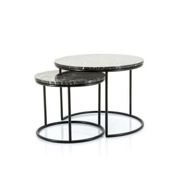 By-Boo Bijzettafel Romeo Set van 2
