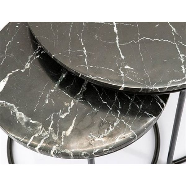 By-Boo Bijzettafel Romeo Set van 2