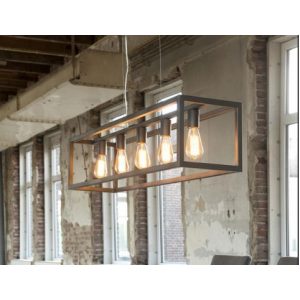 Hanglamp Rechthoek 5-Lichts