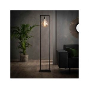 Vloerlamp sky rechthoekig frame / Oud zilver