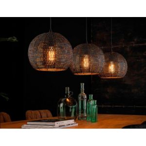 Hanglamp 3L Armor Half Rond