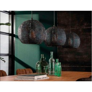 Hanglamp 3L Armor Half Rond